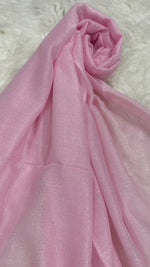 Lawn Zari Hijabs | Baby Pink