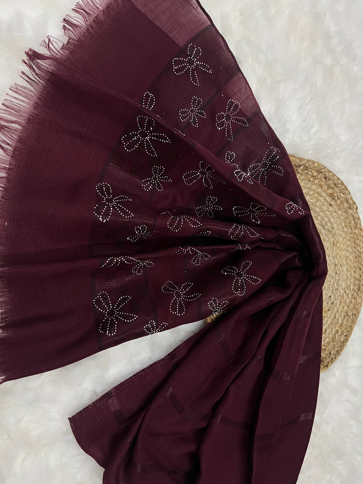 Rubaab Bows - Burgundy