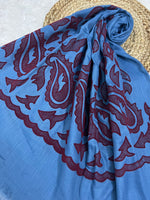 The Velvet Motif Series | Denim Blue 01