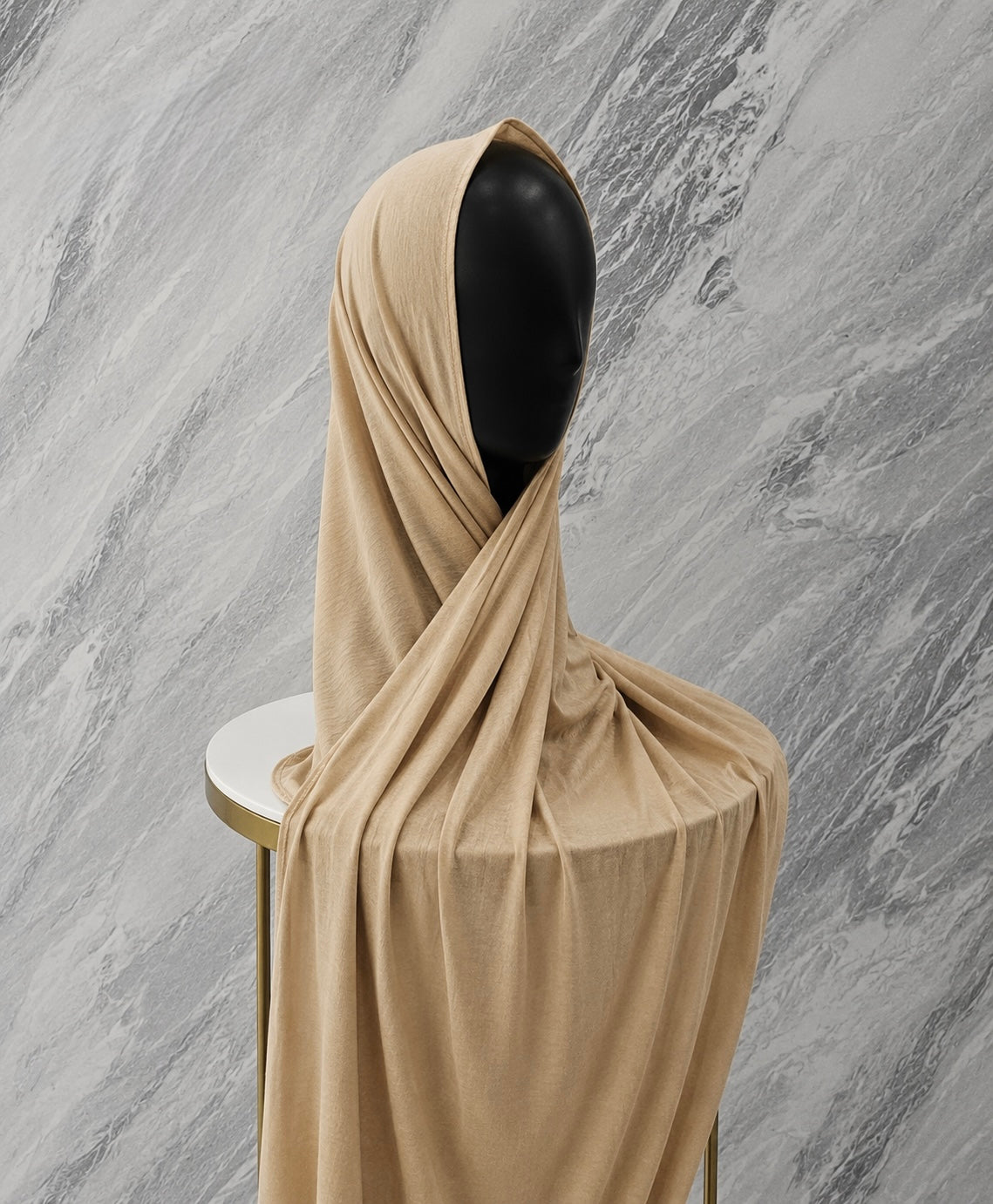 Instant Pre-Sewn Jersey Hijab | Skin