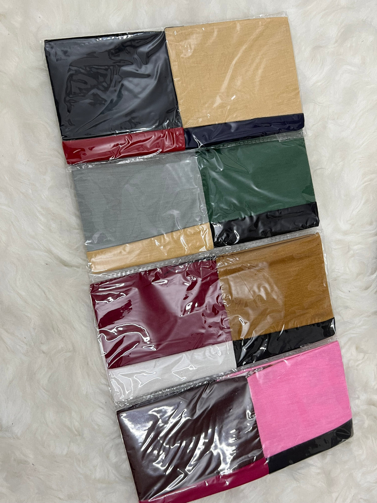 4 in 1 Hijab Cap – Multi-Color Reversible Design (STYLE 1)