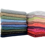 Jeans Blue Sequins Border