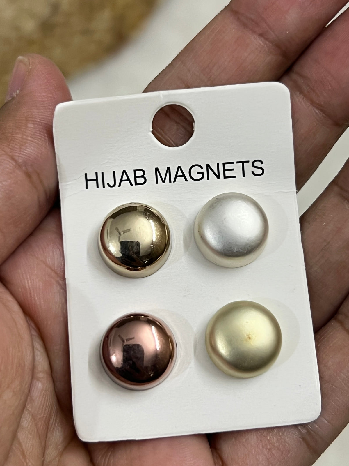 Soft Metallics Shine | No-Snag Hijab Magnets