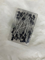 Black Hijab Ball Pins (100Pcs in Box)