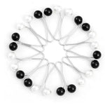 Turkish Hijab Pins | Black & White