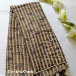 Denim Khaki Daisy