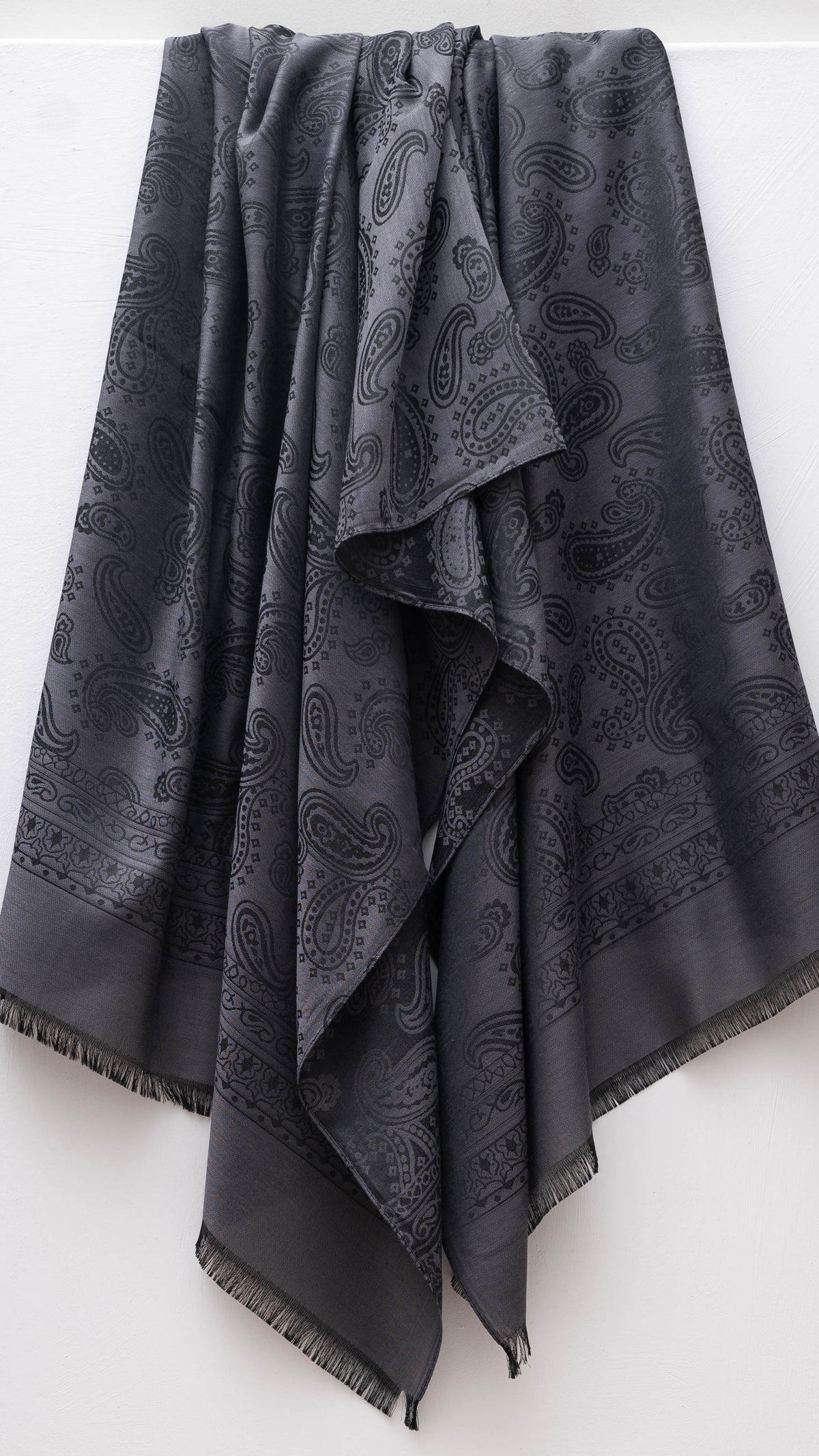 Regal Paisley | Steel Elegance