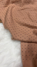 Stones Embellished - Caramel Dust