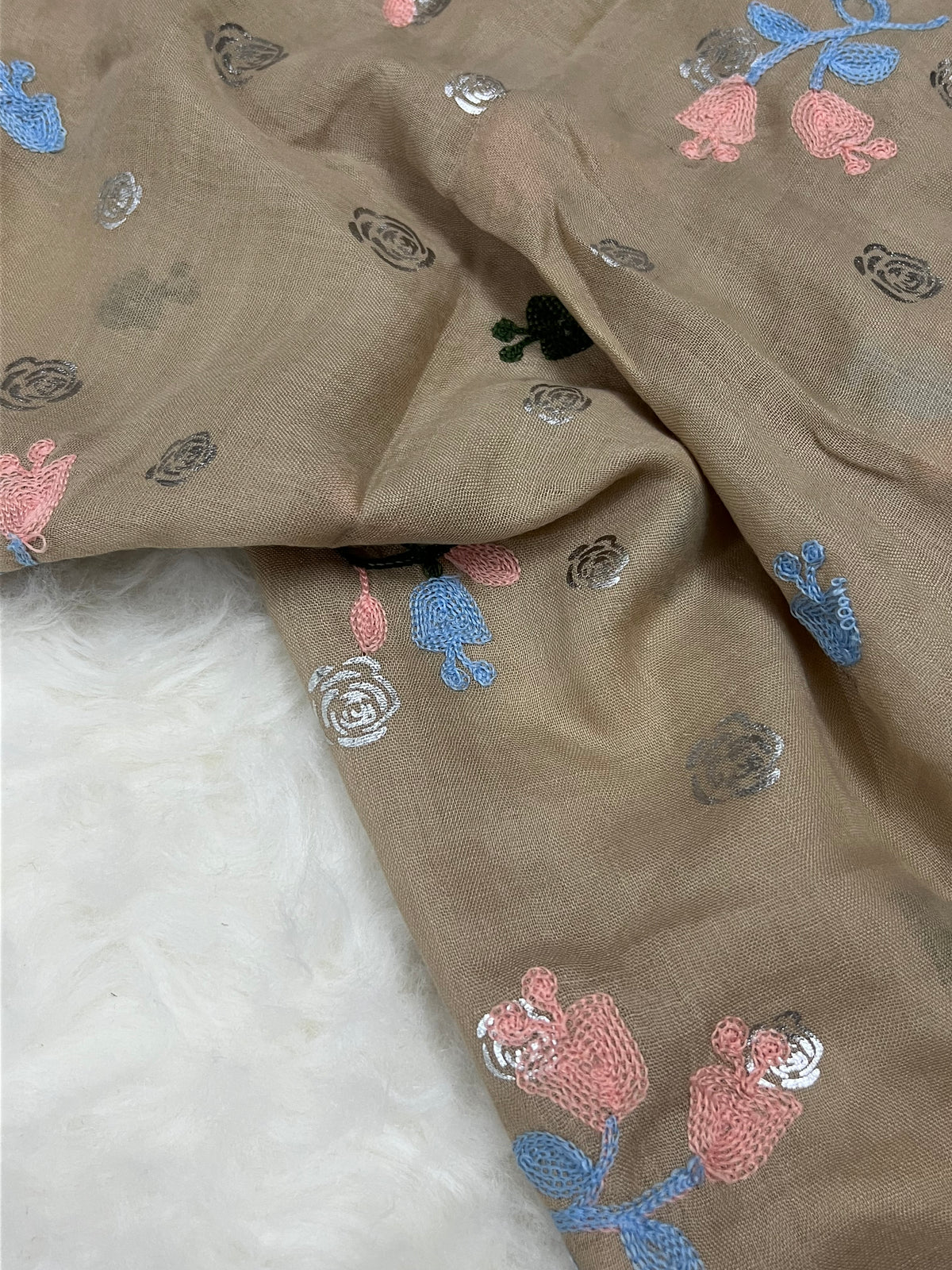 Silver Bloom | Beige