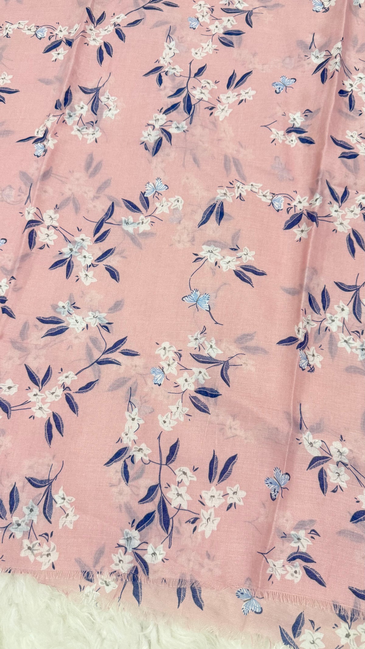 Blush Blossom | Lawn Printed Hijab
