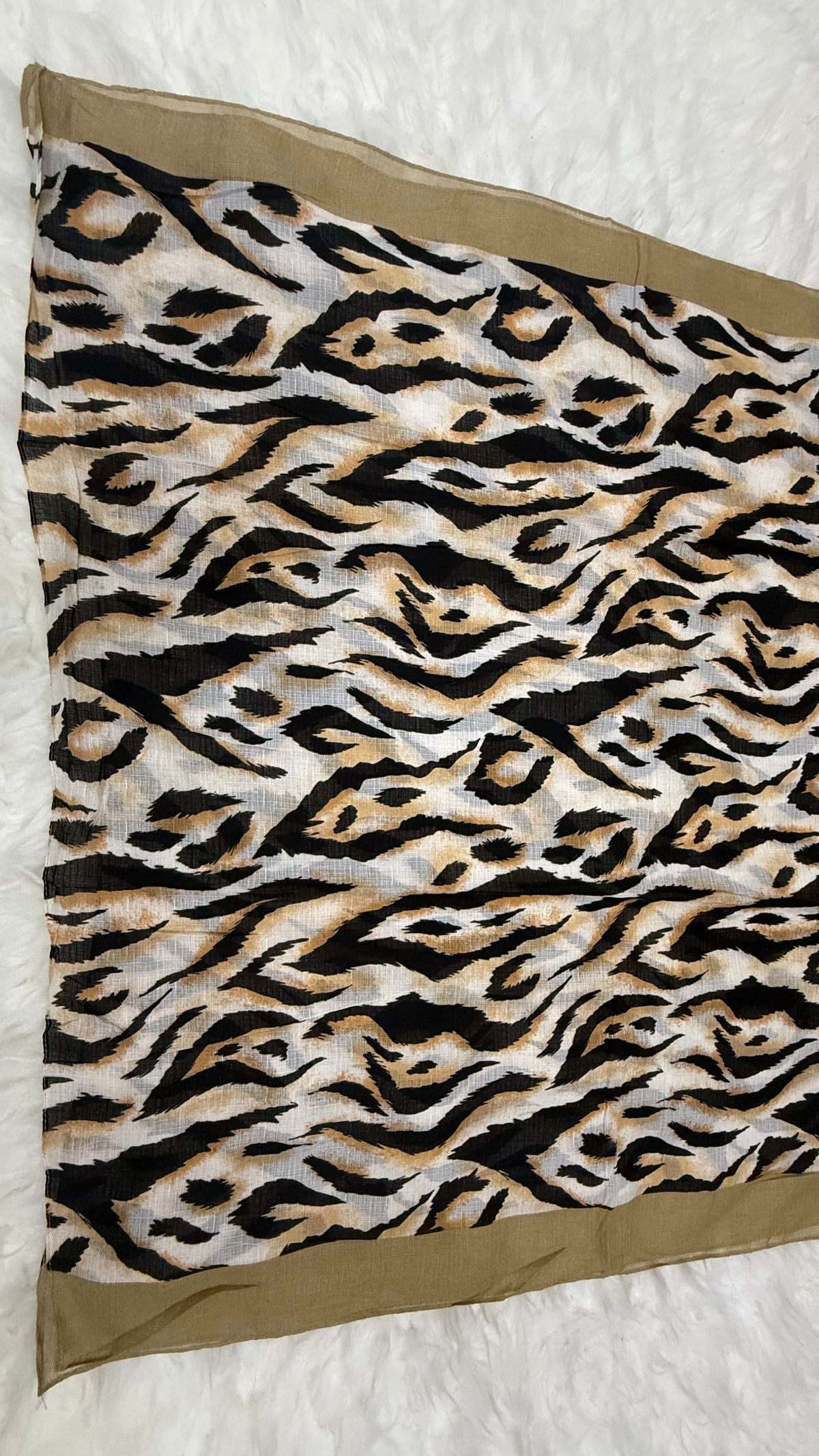 Safari Olive Khaki | Lawn Printed Hijab