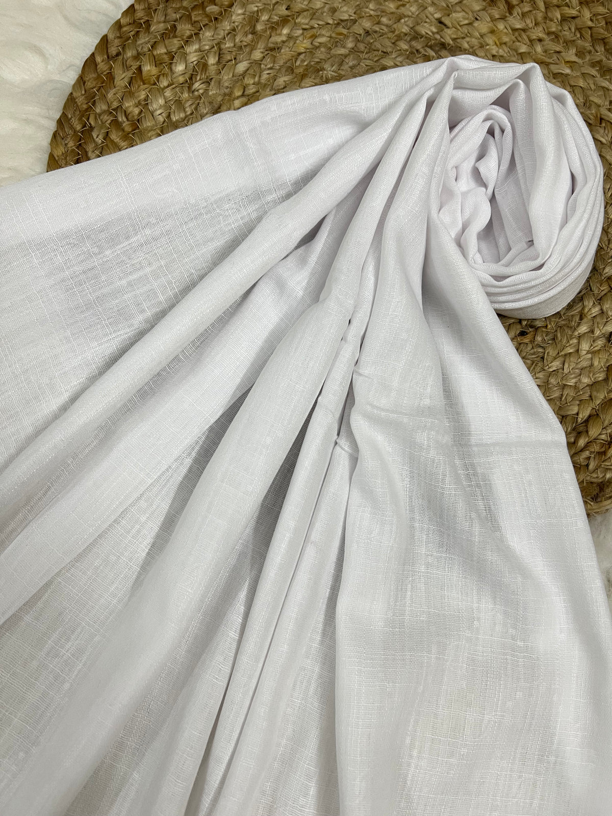 Regal Dior Monogram Lawn - White