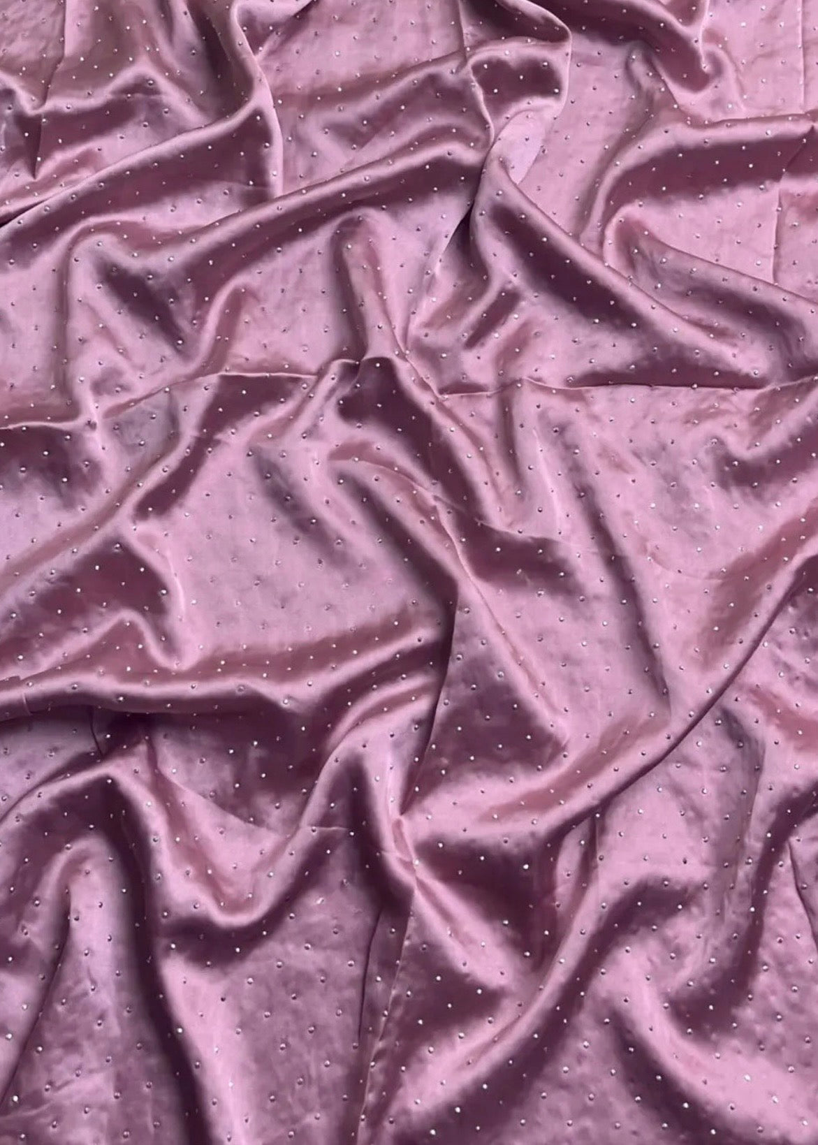Silk Embellished Hijabs | Lilac