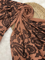 The Velvet Motif Series | Light Brown