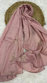 Lawn Ringset Embroidered Hijabs (XL) | Baby Pink
