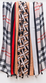 Bold Monogram Checks | Beige Classic