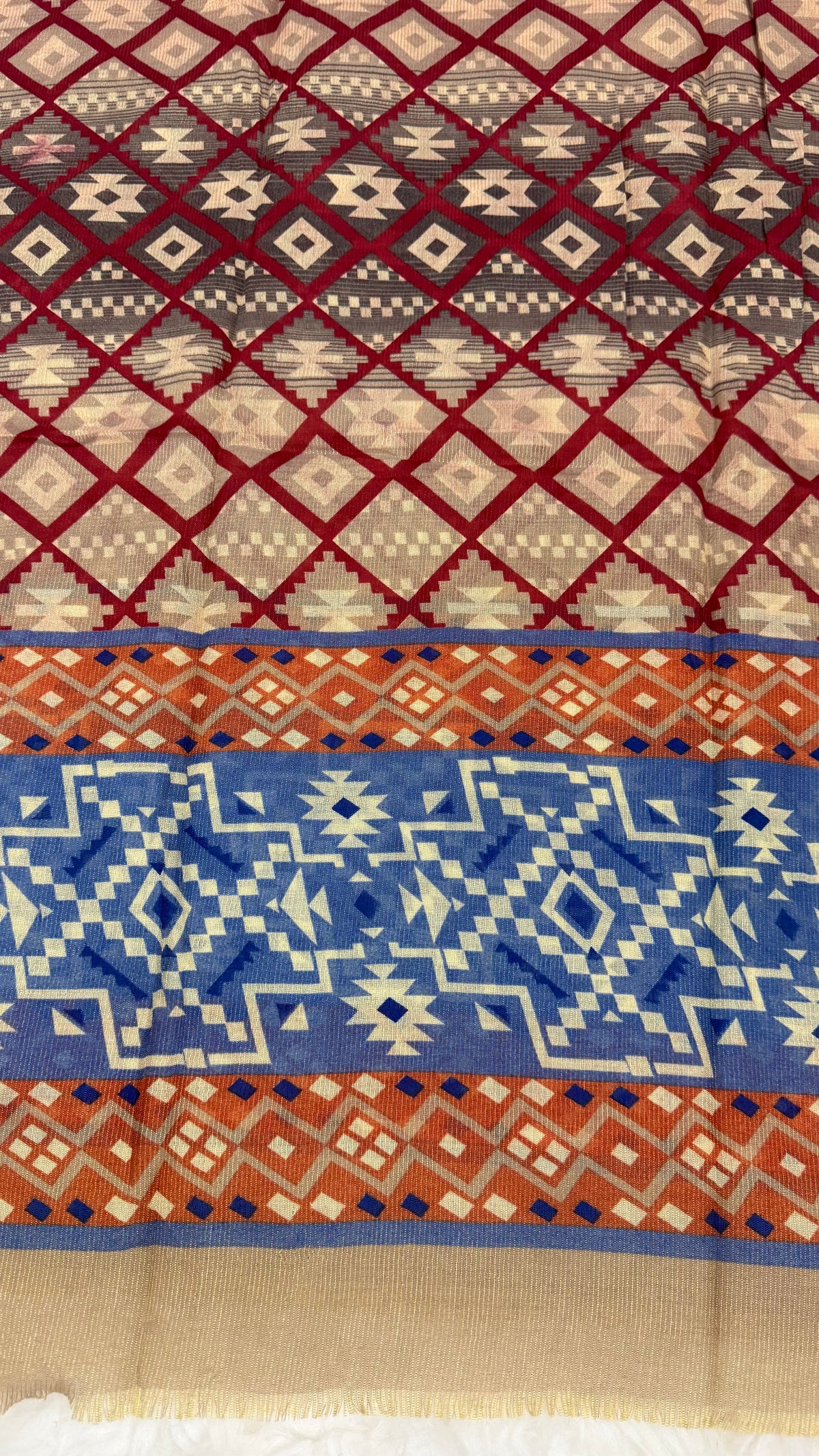 Tribal Sapphire | Lawn Printed Hijab