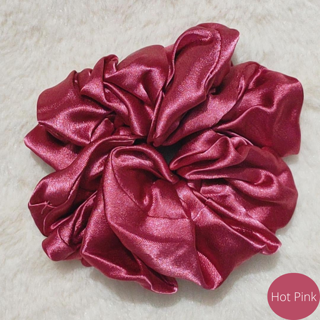 Hot Pink Scrunchie
