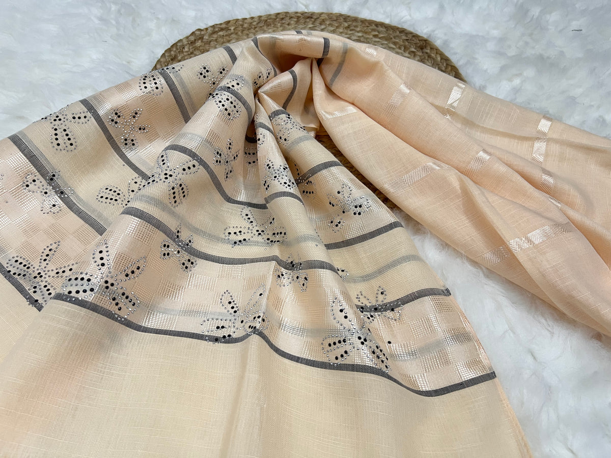 Rubaab Bows - Cream Beige