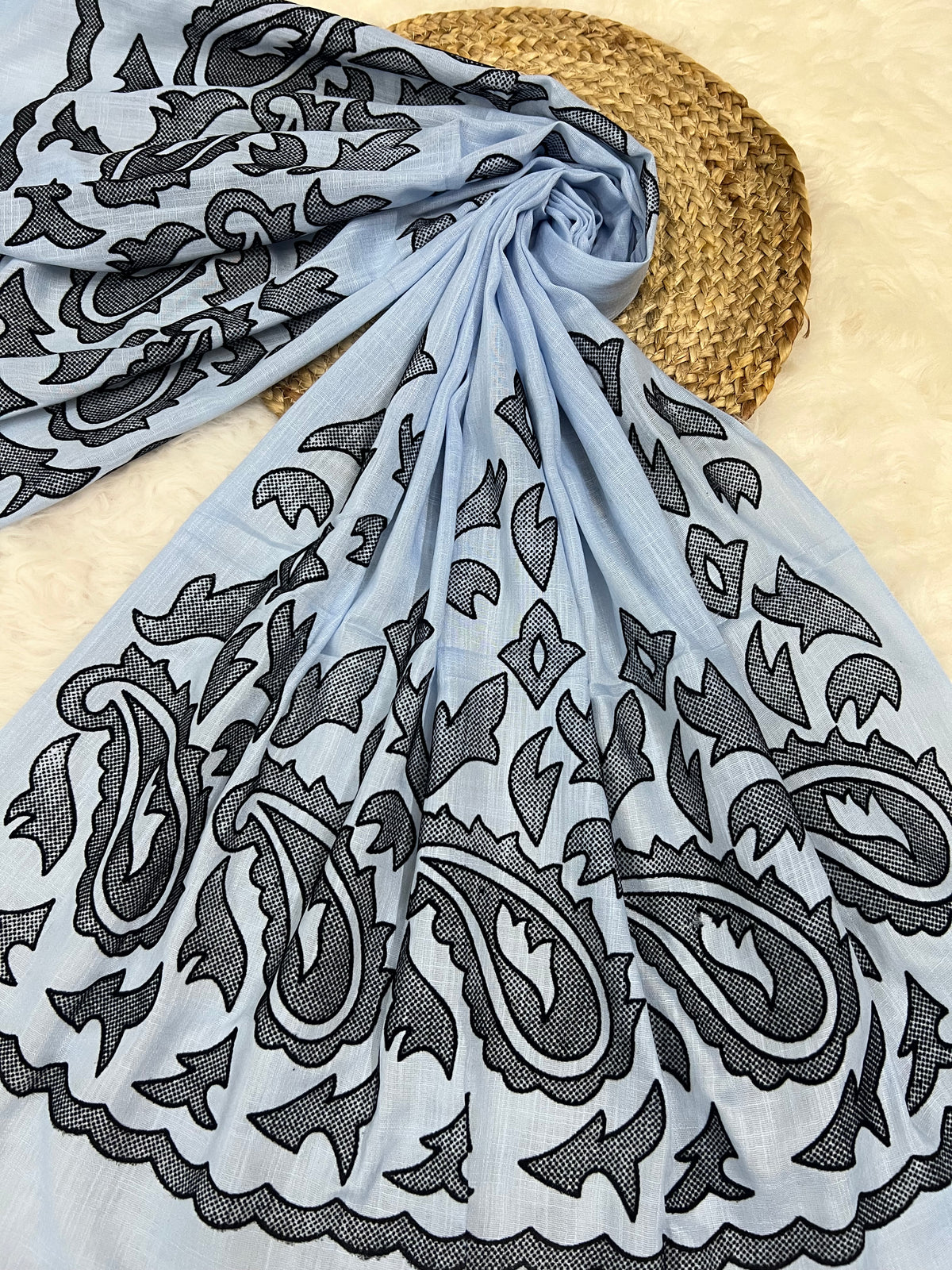 The Velvet Motif Series | Electric Blue