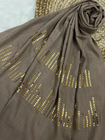 Radiant Sequins Stripes- Copper