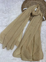 Monogram Georgette | Beige