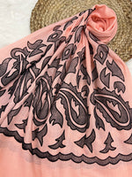 The Velvet Motif Series | Peachy Pink 02