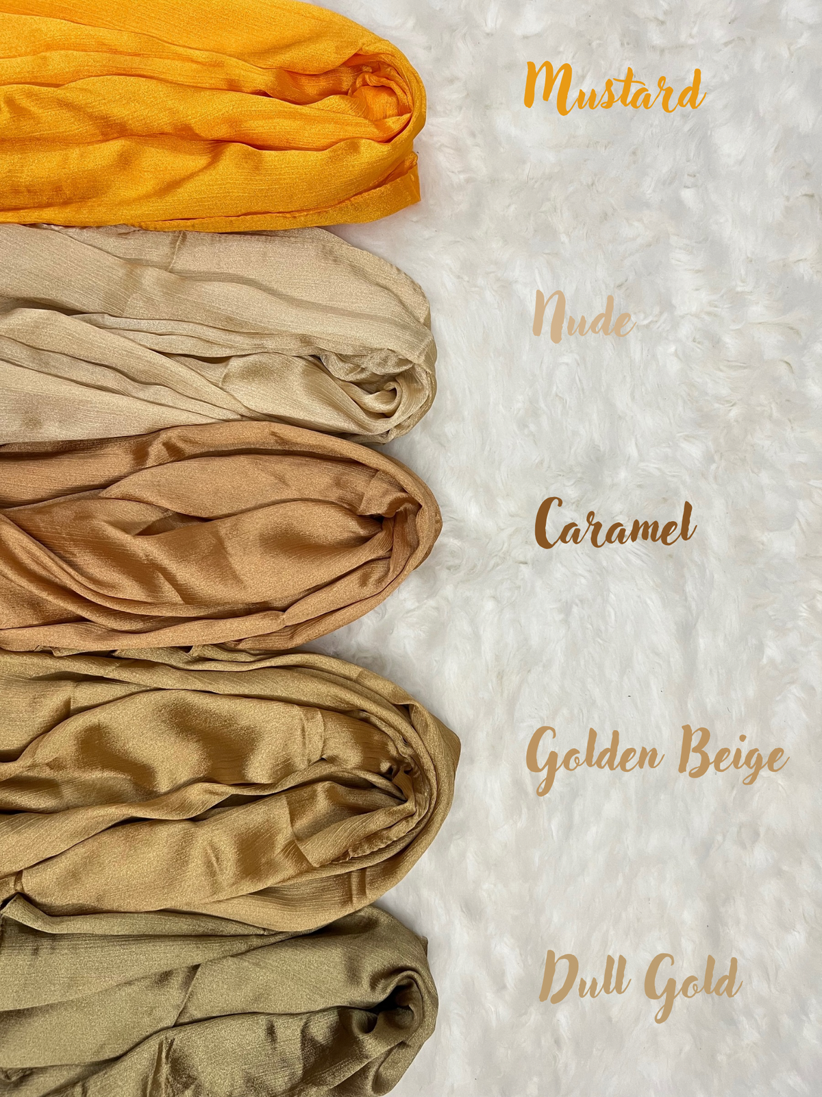 Luxe Crinkle Silk - Mustard