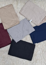 Tie-Back Bamboo Jersey Hijab | Beige