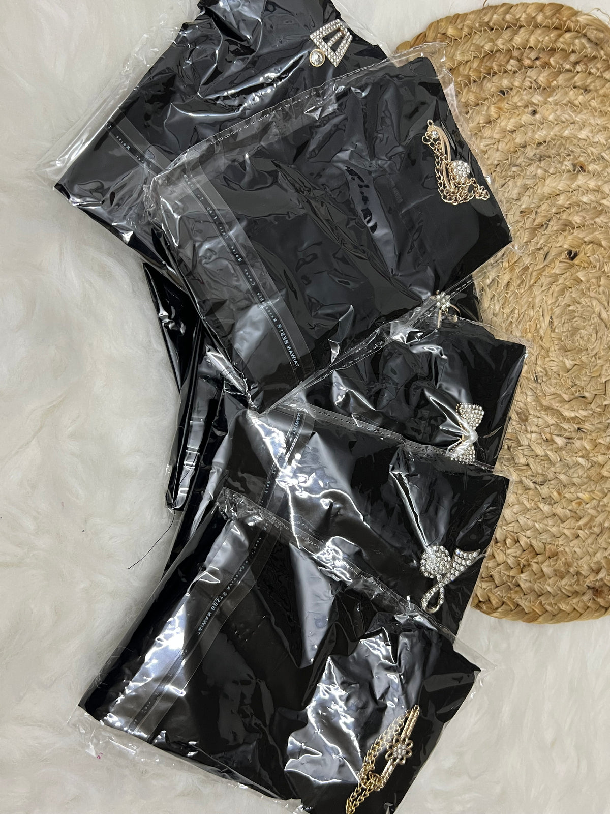 Imported Saudi Niqab with Brooch