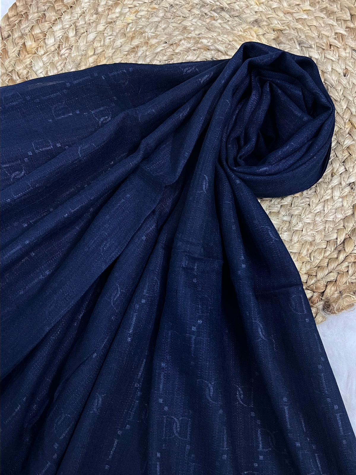 Regal Dior Monogram Lawn - Dark Blue