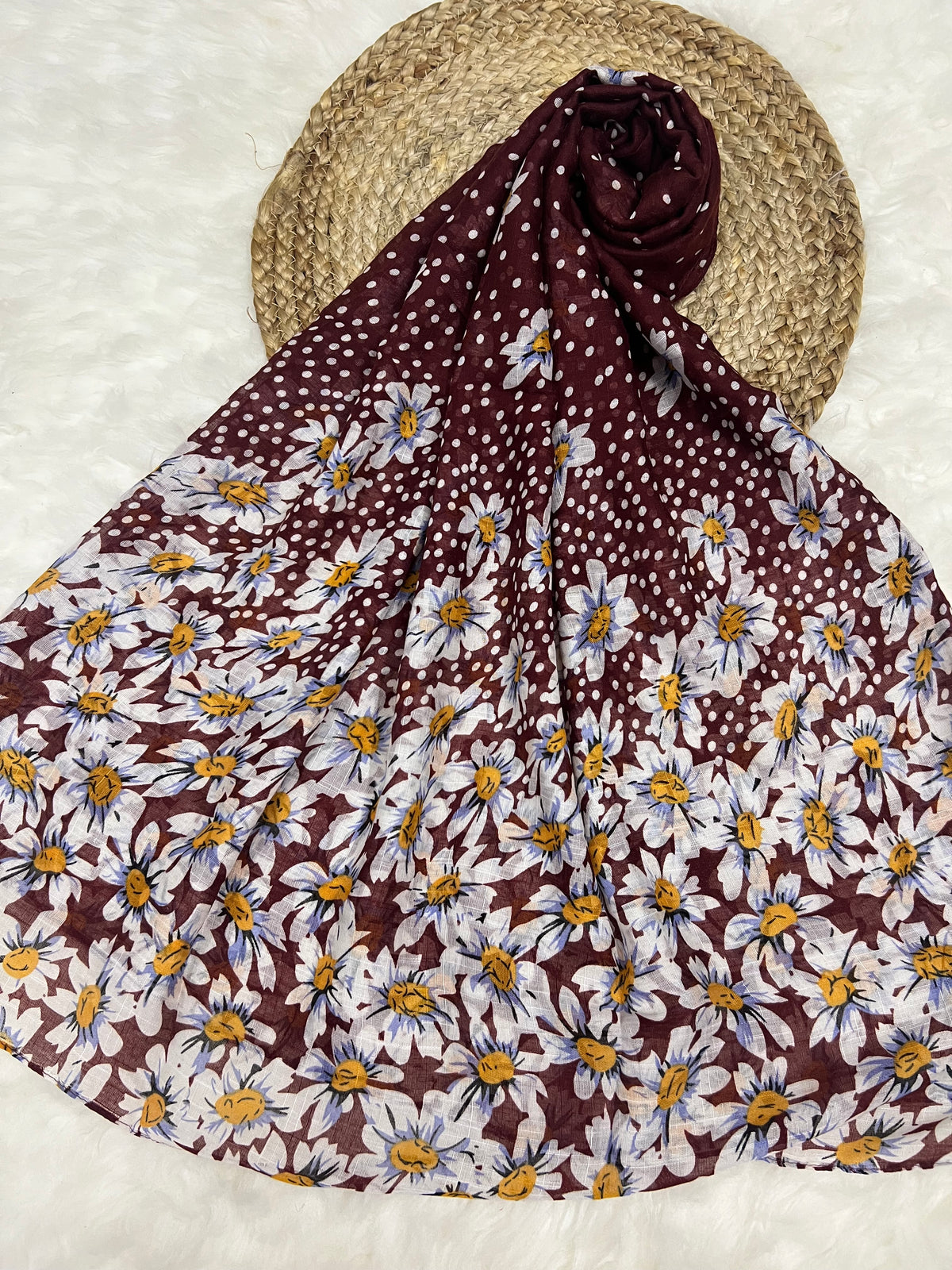 Daisy Dot Series | Choco Brown