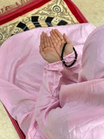 Modest Namaz Chaddar – Full Coverage Prayer Gown (Baby Pink)