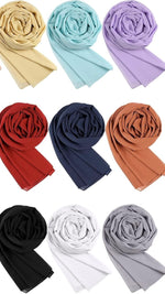 Imported Georgette | Jet Black