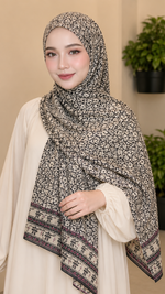 Vintage Fleur Muse | Lawn Printed Hijab