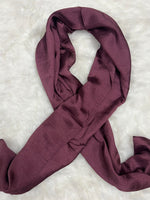 Luxe Crinkle Silk - Plum