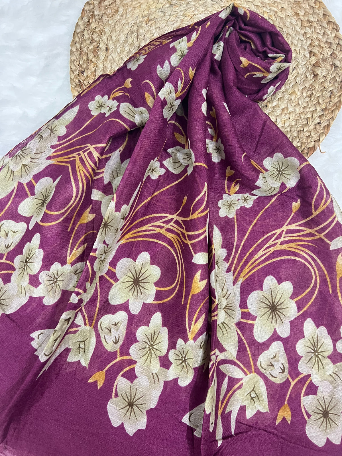 Geometric Bloom | Plum