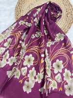 Geometric Bloom | Plum