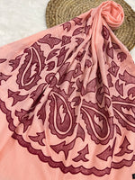 The Velvet Motif Series | Peachy Pink 01