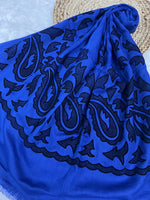 The Velvet Motif Series | Royal Blue 02