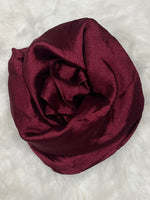 Luxe Crinkle Silk - Maroon