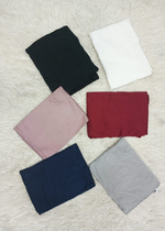 Criss Cross Bamboo Jersey Hijab | Navy