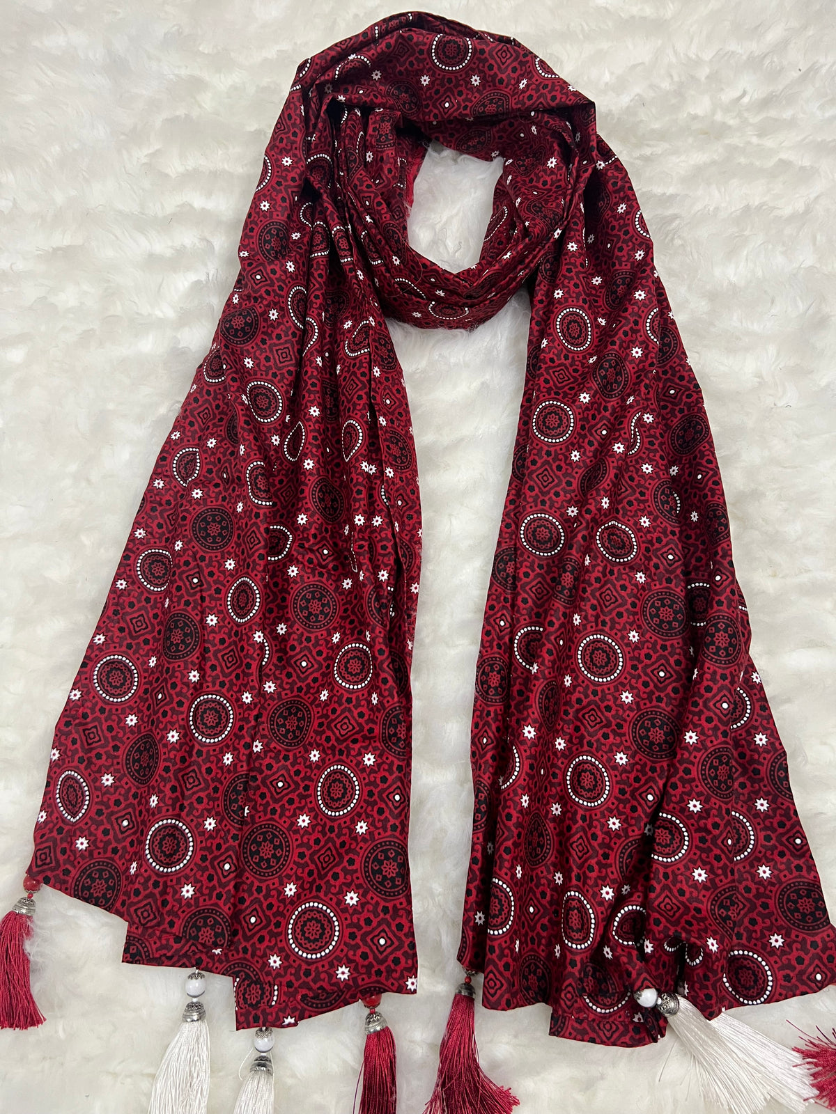 Ajrak ~ Threads of Heritage | Dupatta 02