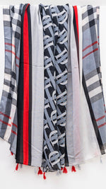 Bold Monogram Checks | Midnight Check