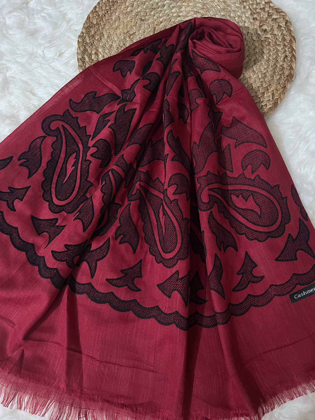 The Velvet Motif Series | Bloody Maroon