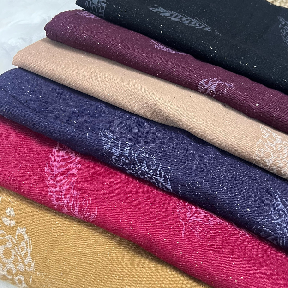 Foil Speckle - Midnight Purple