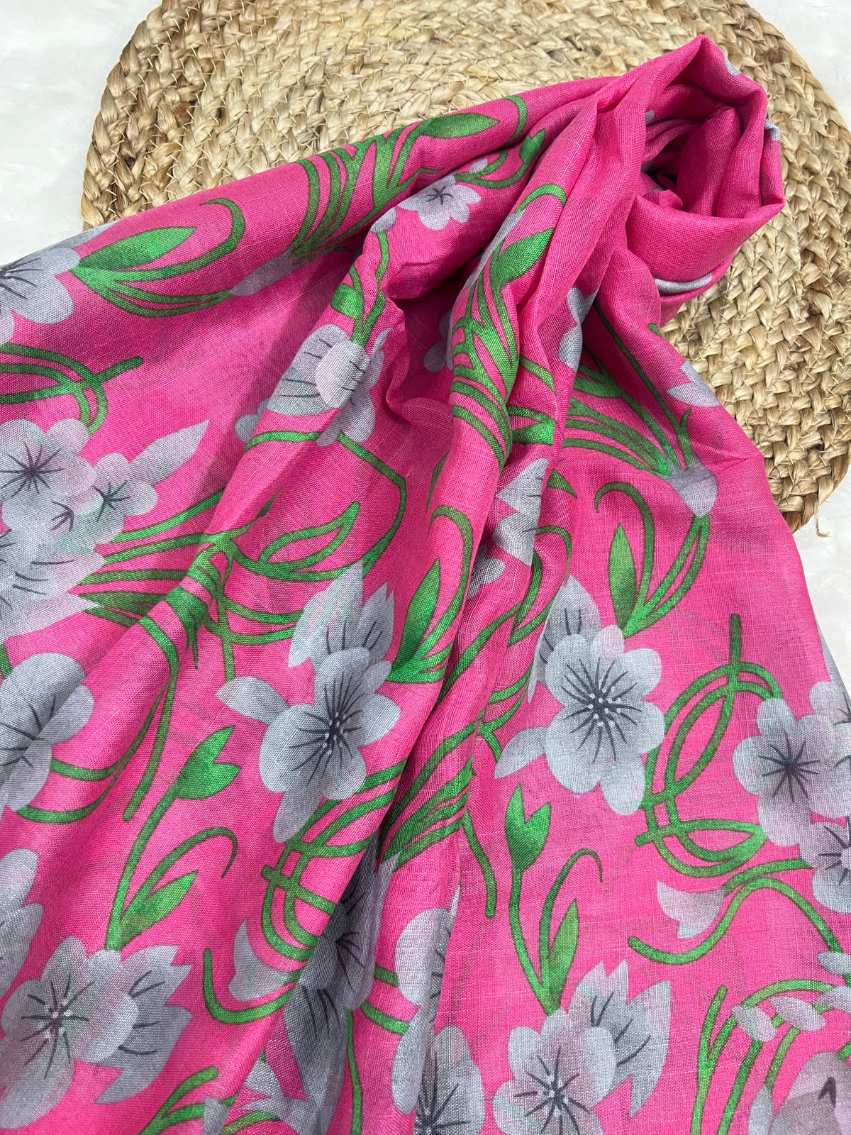 Geometric Bloom | Barbie Pink