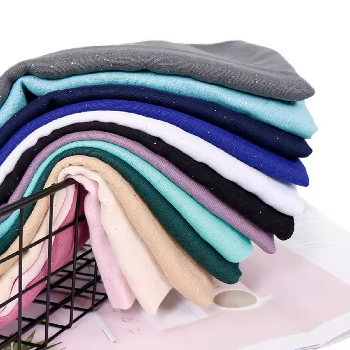 Moonlit | Shimmer Hijab | Caramel