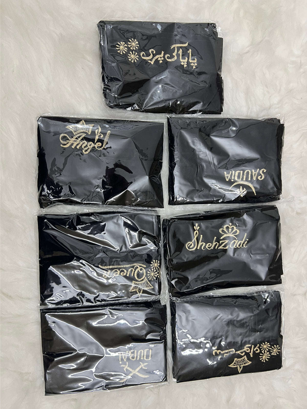 Imported Saudi Niqab with Trendy Embroidery