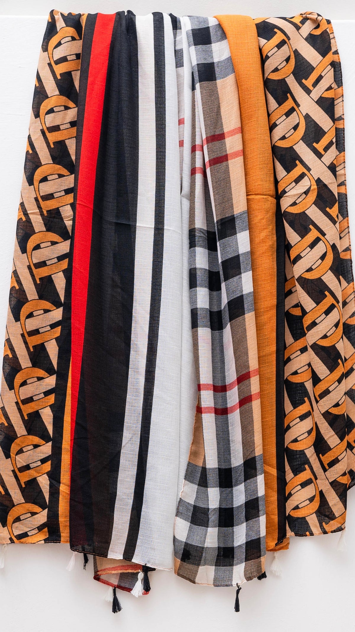 Bold Monogram Checks | Amber Classic